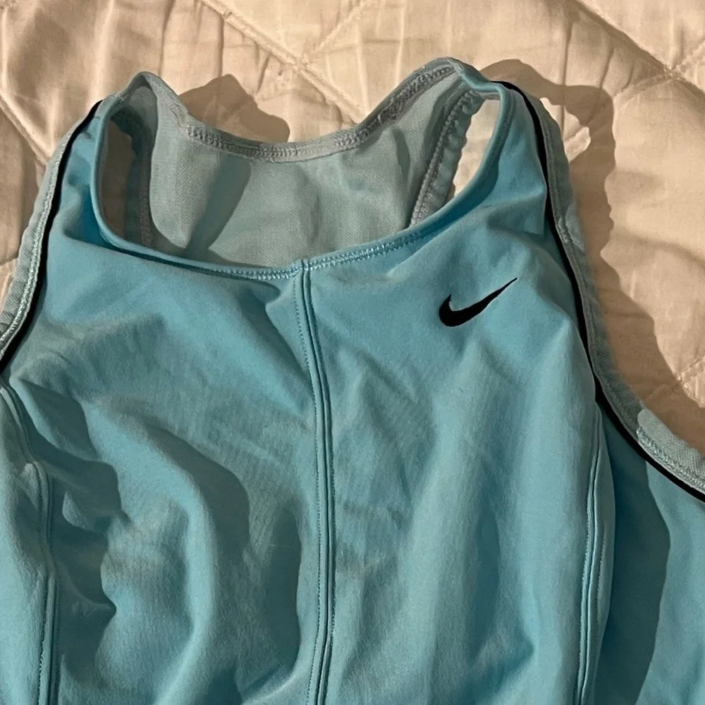 Nike racer high neck racer back tennis tank